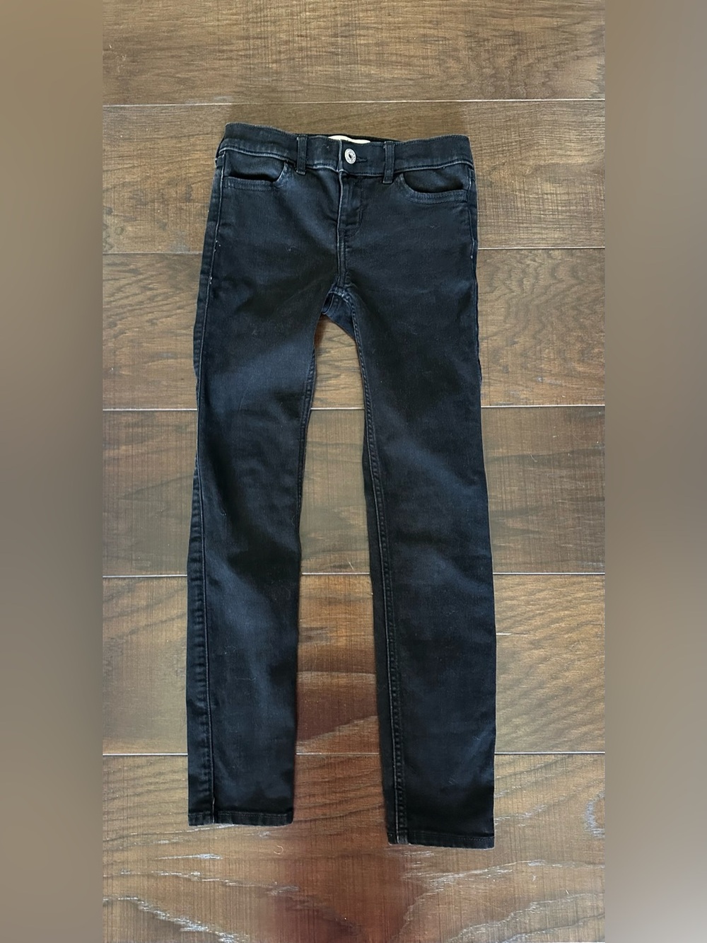 abercrombie kids Black Super Skinny Jeans